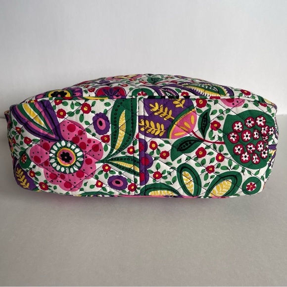 Retired Vera Bradley Viva La Vera Floral Quilted Crossbody Handbag - Picture 6 of 12